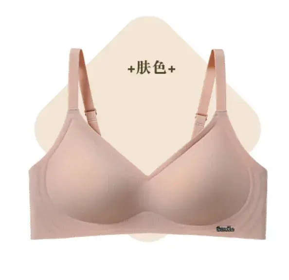 Women's Black 3D Jelly Anti-Sagging Bra Small - Image 2