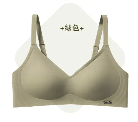 Women's Black 3D Jelly Anti-Sagging Bra Small - Image 4