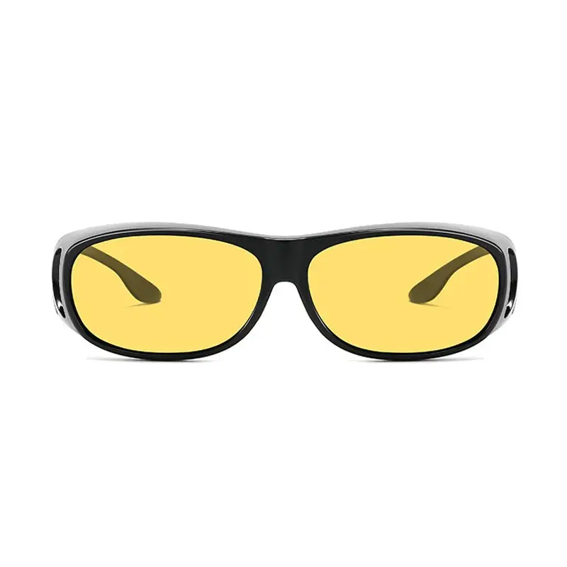 Anti-Glare UV400 Sunglasses Black Yellow - Image 9