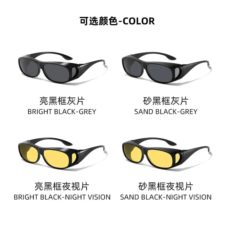 Anti-Glare UV400 Sunglasses Black Yellow — feature 15