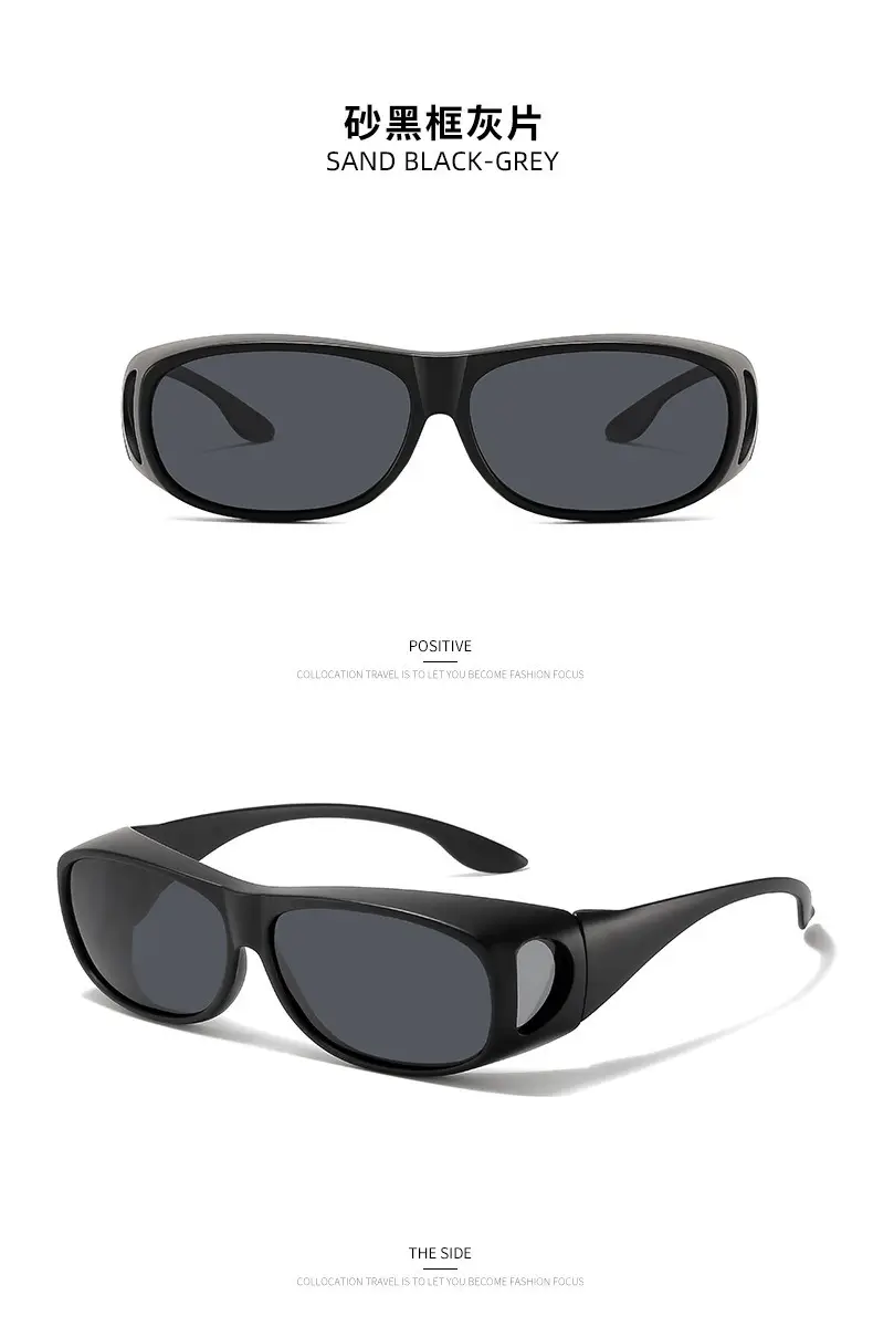 Anti-Glare UV400 Sunglasses Black Yellow — feature 17