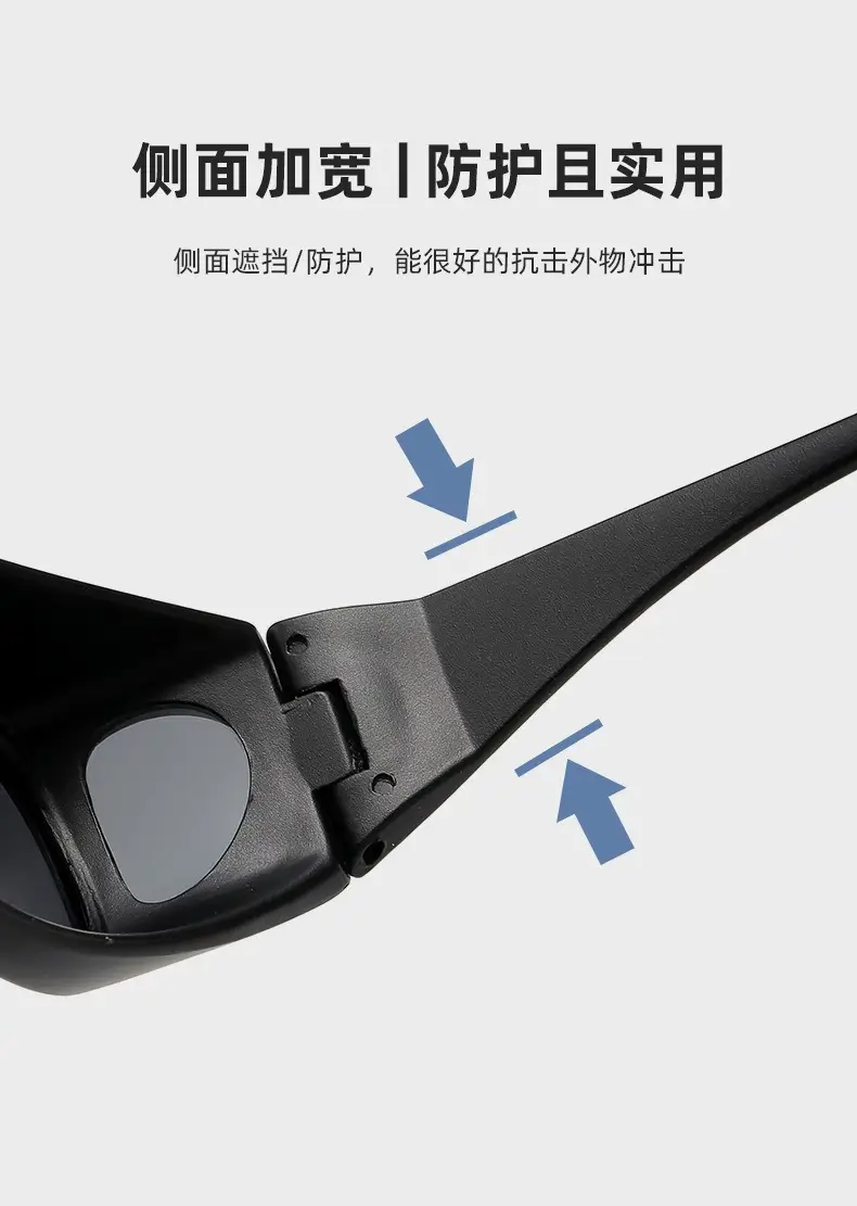Anti-Glare UV400 Sunglasses Black Yellow — feature 7