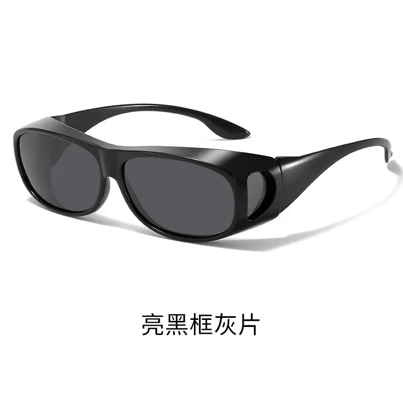 Anti-Glare UV400 Sunglasses Black Yellow