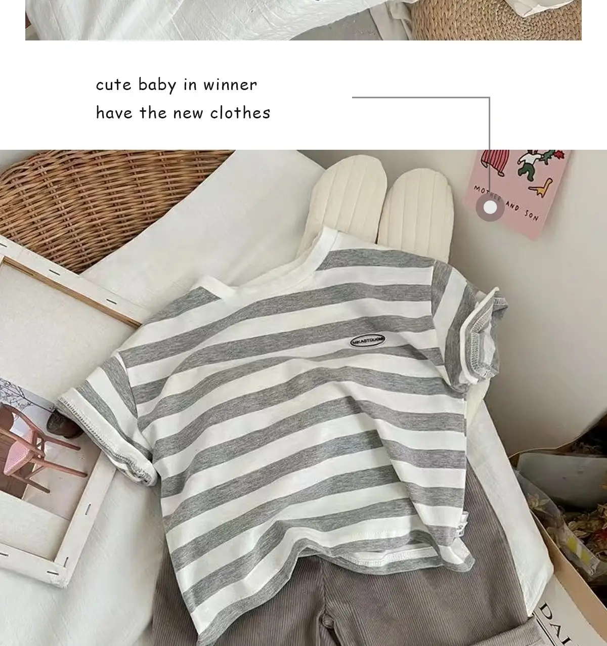 Korean Style Striped T-Shirt for Girls 2026 — feature 13