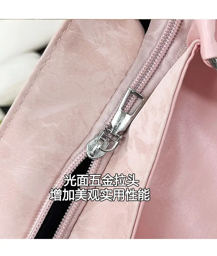 Women's Large Capacity Gentle Textile Bow Shoulder Bag — feature 11