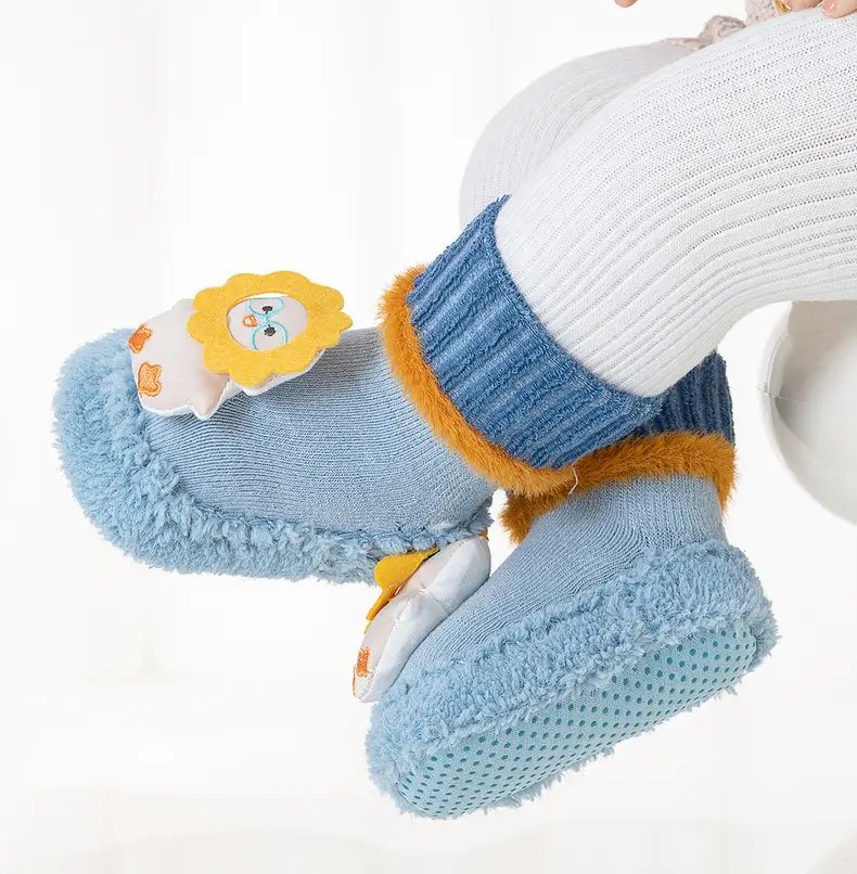 Baby Cartoon Doll Non-Slip Socks Winter Warm β feature 15