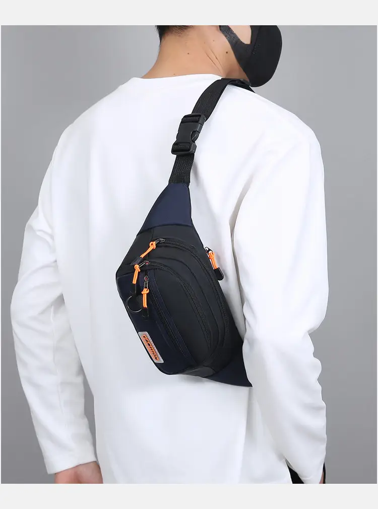 FASHION Waterproof Sports Waist Bag Black — feature 20