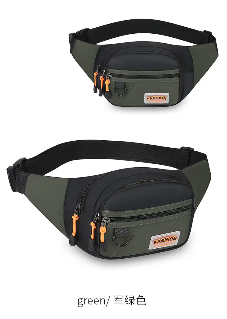 FASHION Waterproof Sports Waist Bag Black — feature 26