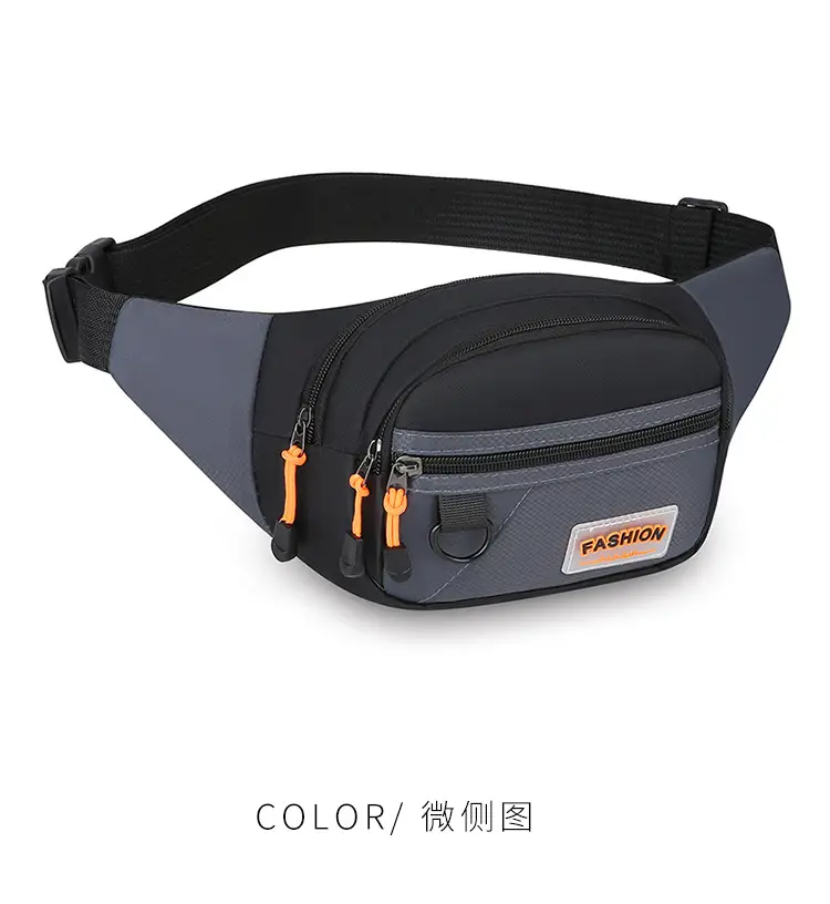FASHION Waterproof Sports Waist Bag Black — feature 28