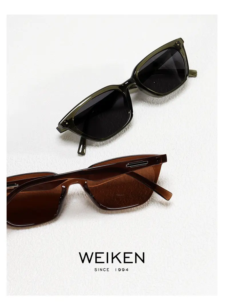 Women Anti-UV K-Style Sunglasses Black — feature 9