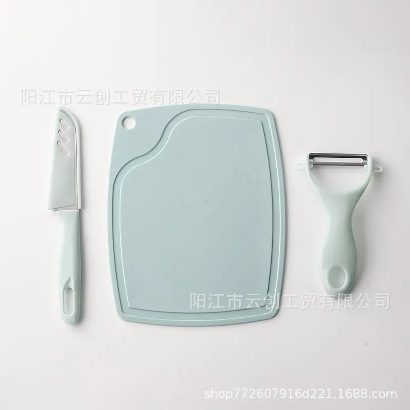 Stainless Steel Fruit Peeler Knife Set - Image 7