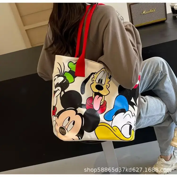 Cute Disney Cartoon Women Large Handbag 2025 - Image 5