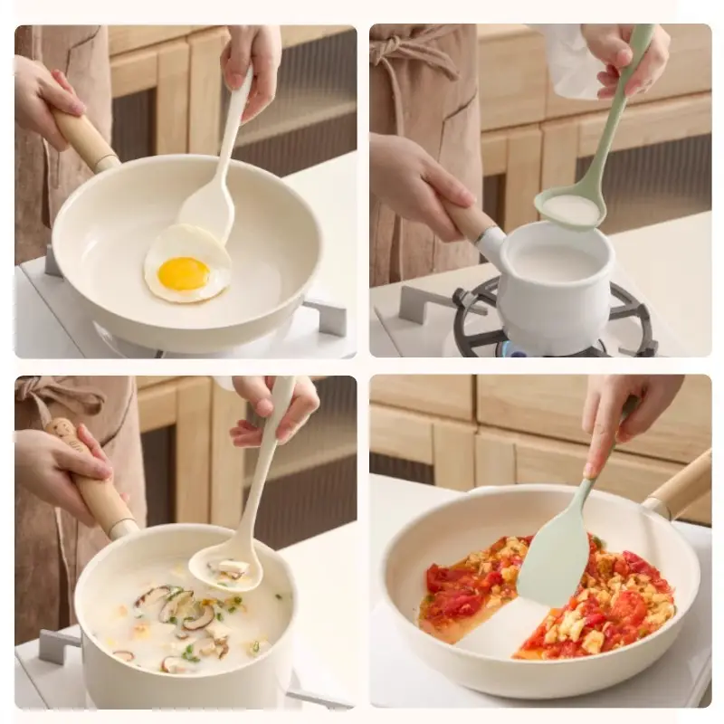 Mini Silicone Spatula Green 31g Non-Stick - Image 8