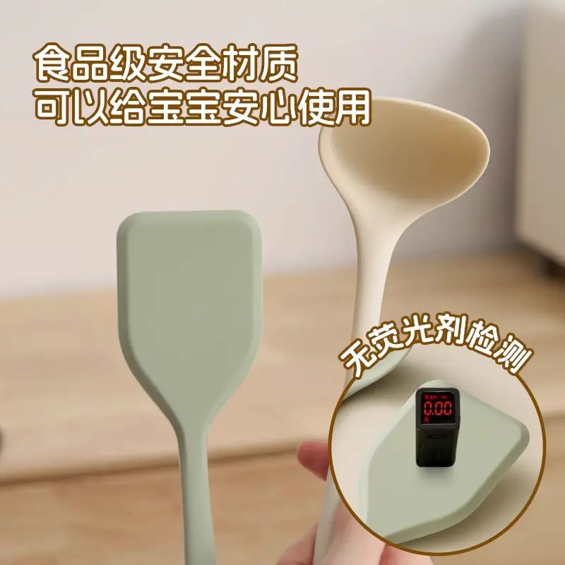 Mini Silicone Spatula Green 31g Non-Stick - Image 9