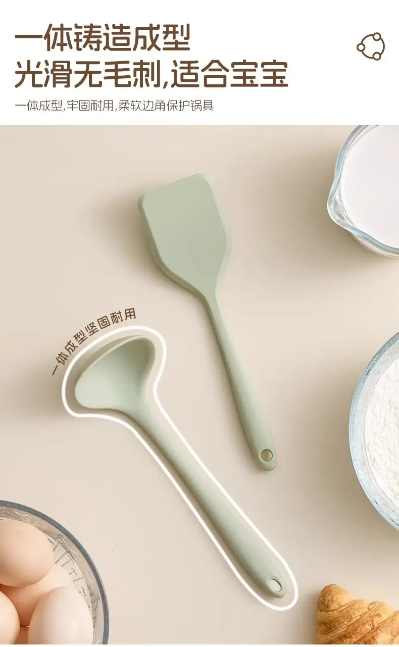 Mini Silicone Spatula Green 31g Non-Stick — feature 4