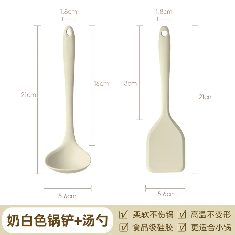 Mini Silicone Spatula Green 31g Non-Stick - Image 3