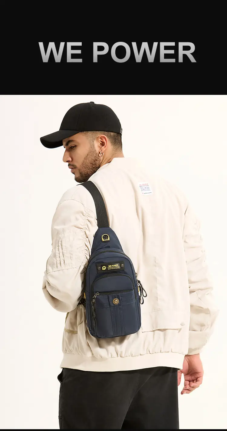 WEPOWER Black Multifunctional Backpack for Men — feature 14