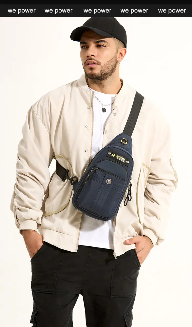 WEPOWER Black Multifunctional Backpack for Men — feature 16