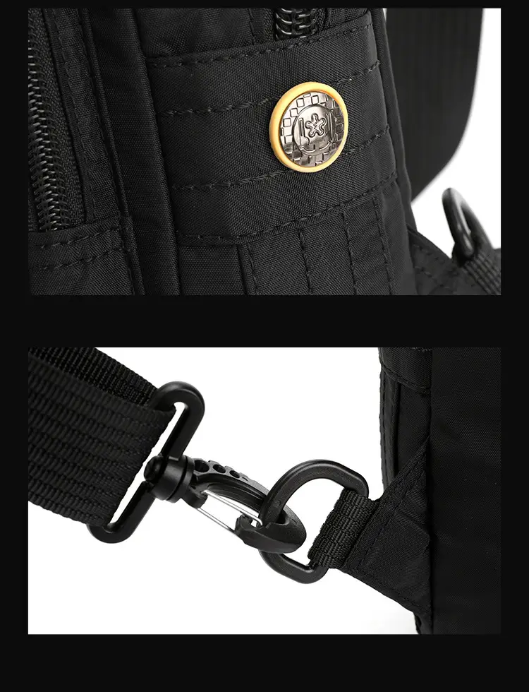 WEPOWER Black Multifunctional Backpack for Men — feature 22