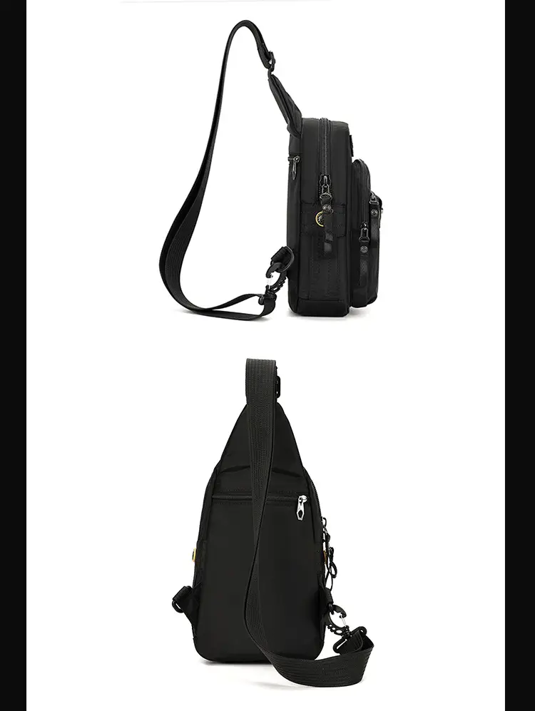 WEPOWER Black Multifunctional Backpack for Men — feature 24