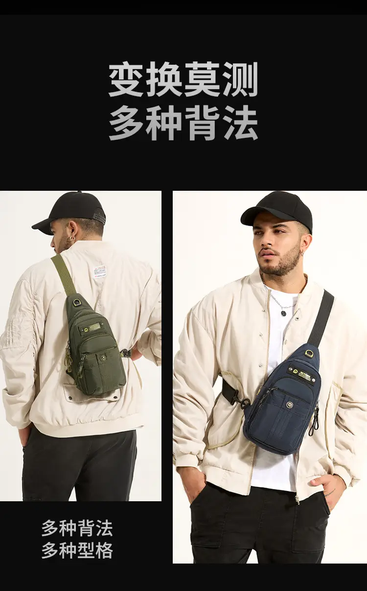 WEPOWER Black Multifunctional Backpack for Men — feature 6