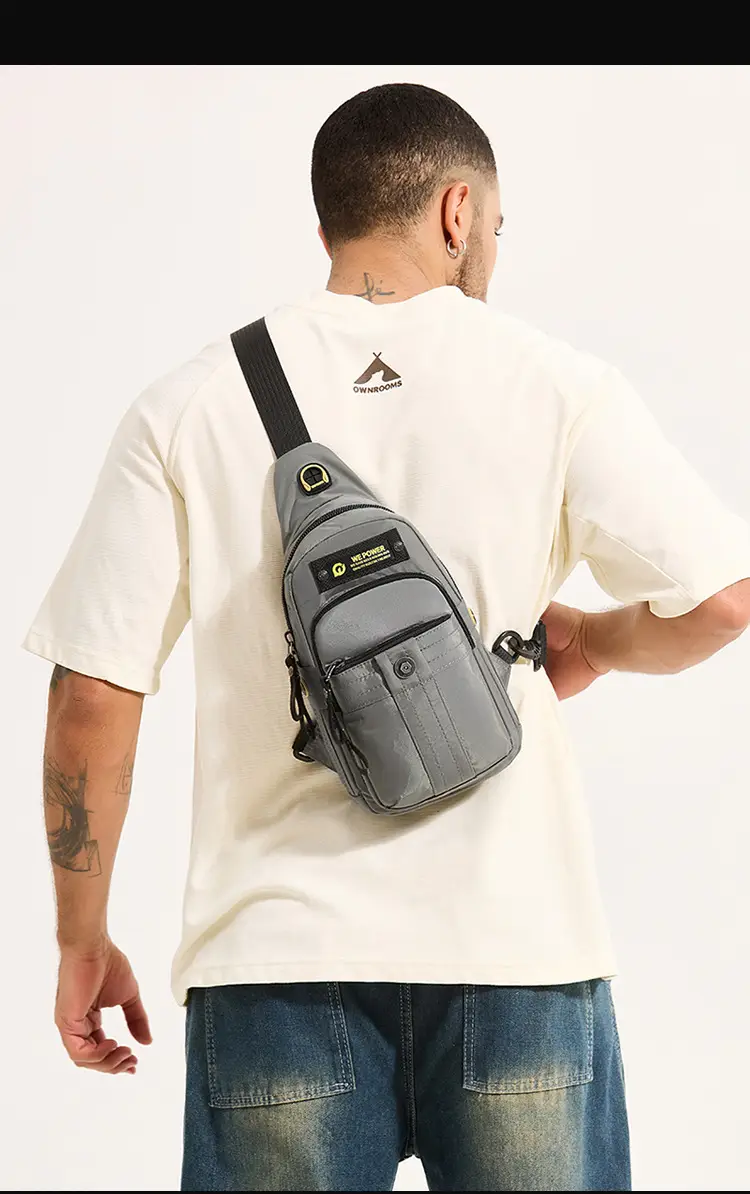 WEPOWER Black Multifunctional Backpack for Men — feature 7