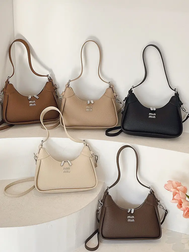 Black Crossbody Bag Women Retro European 2024 - Image 10