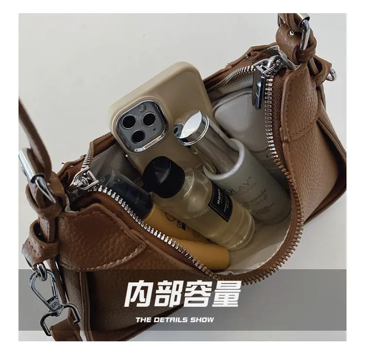Black Crossbody Bag Women Retro European 2024 — feature 8