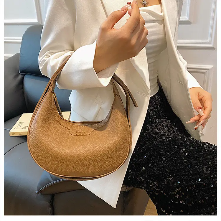 Women's Half Moon Crossbody Bag Niche Design — feature 13