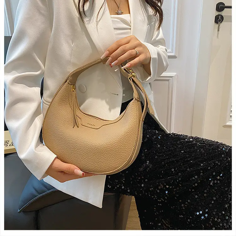 Women's Half Moon Crossbody Bag Niche Design — feature 14