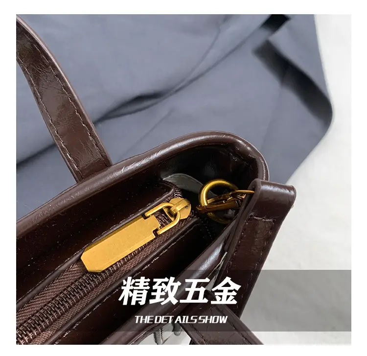 2025 Women's Square Black Shoulder Crossbody Bag with Pendants — feature 13