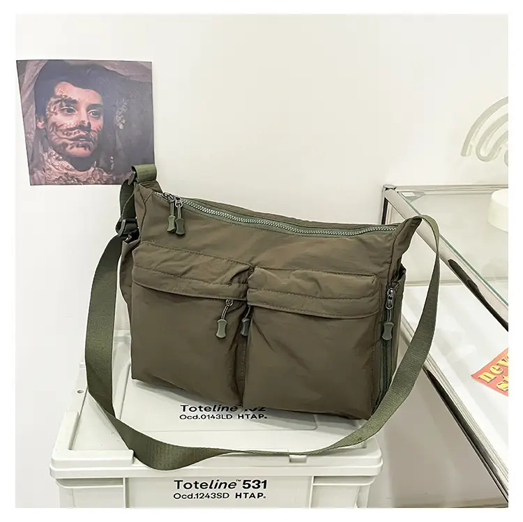 Water Resistant Unisex Crossbody Bag for Men — feature 15