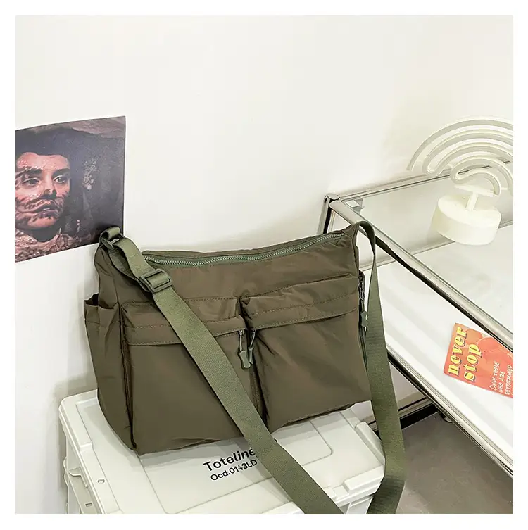 Water Resistant Unisex Crossbody Bag for Men — feature 16