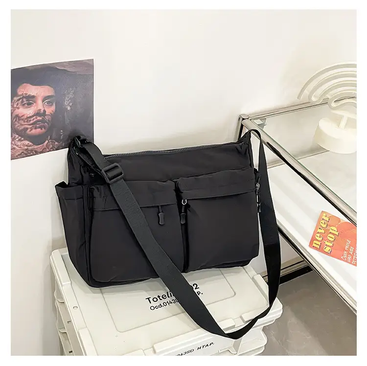 Water Resistant Unisex Crossbody Bag for Men — feature 17
