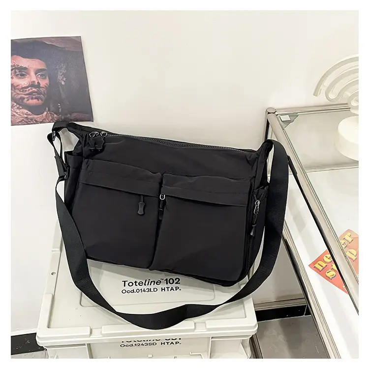 Water Resistant Unisex Crossbody Bag for Men — feature 18