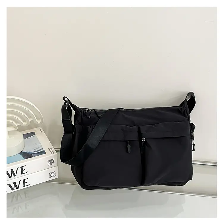 Water Resistant Unisex Crossbody Bag for Men — feature 19