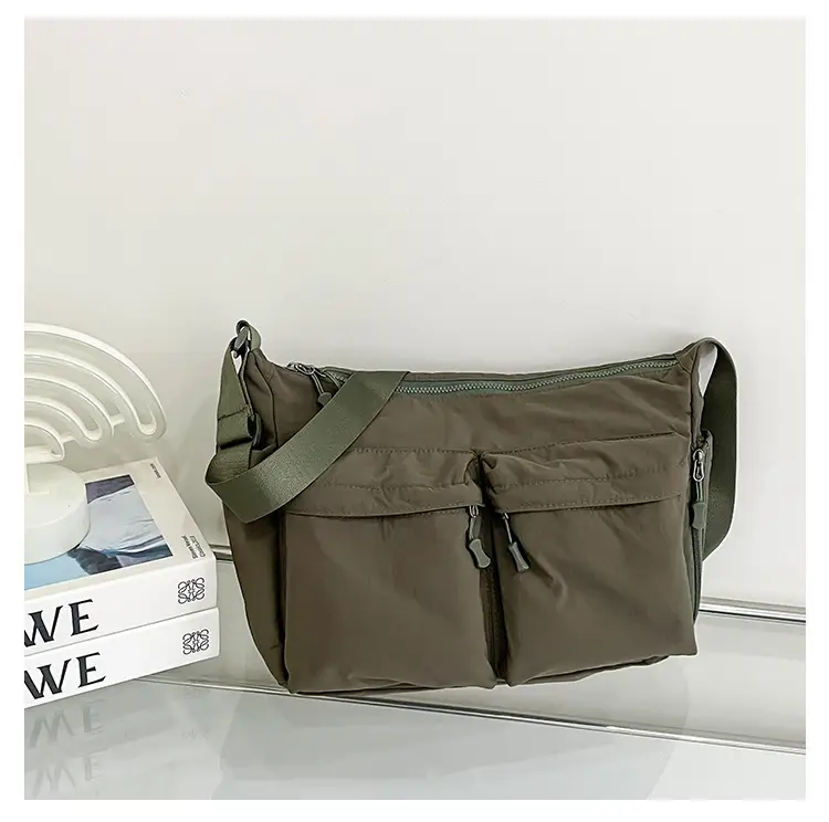 Water Resistant Unisex Crossbody Bag for Men — feature 20