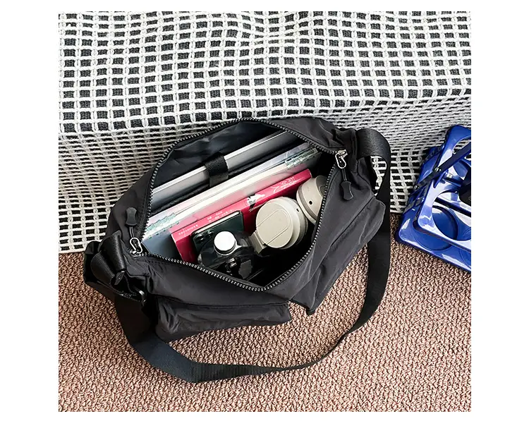 Water Resistant Unisex Crossbody Bag for Men — feature 26