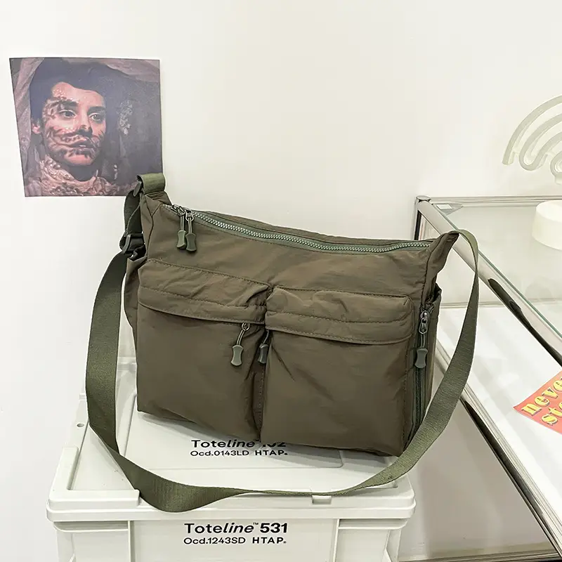 Water Resistant Unisex Crossbody Bag for Men - Image 2