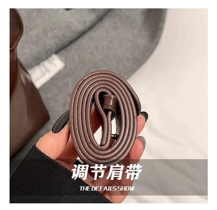 Brown PU Leather Shoulder Bag for Women — feature 13