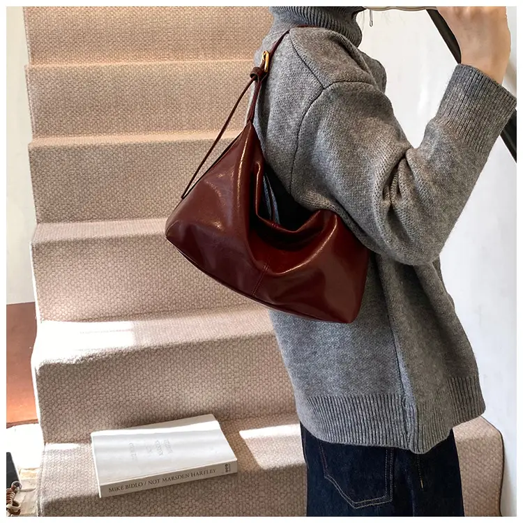Brown PU Leather Shoulder Bag for Women — feature 16