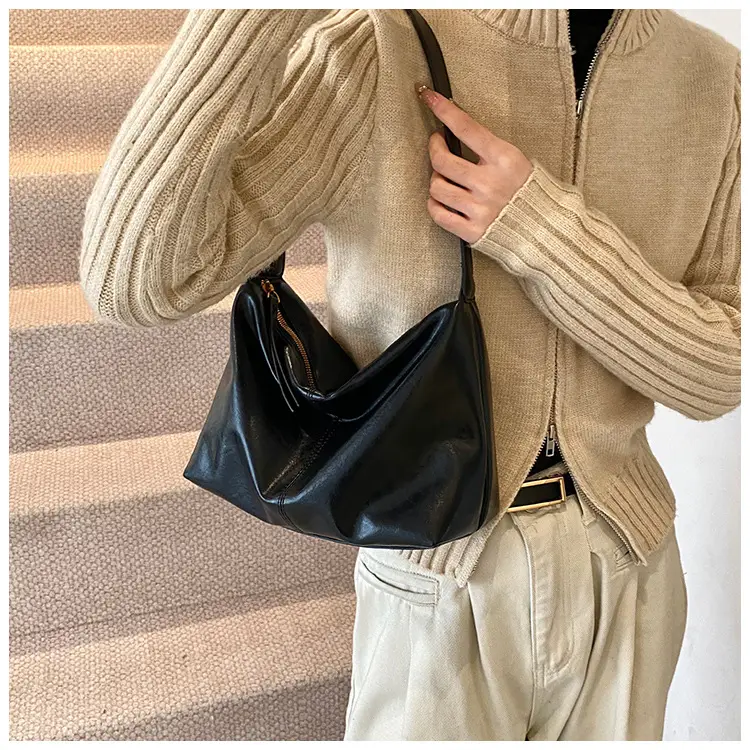 Brown PU Leather Shoulder Bag for Women — feature 25
