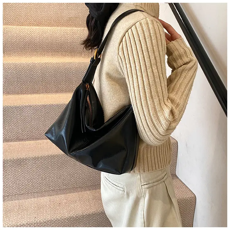 Brown PU Leather Shoulder Bag for Women — feature 26