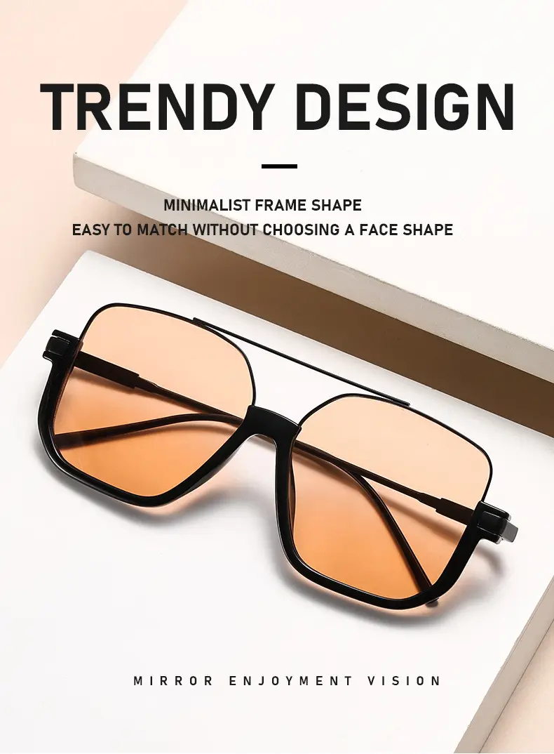 Women's Korean Style Anti-UV Half Frame Sunglasses — feature 14