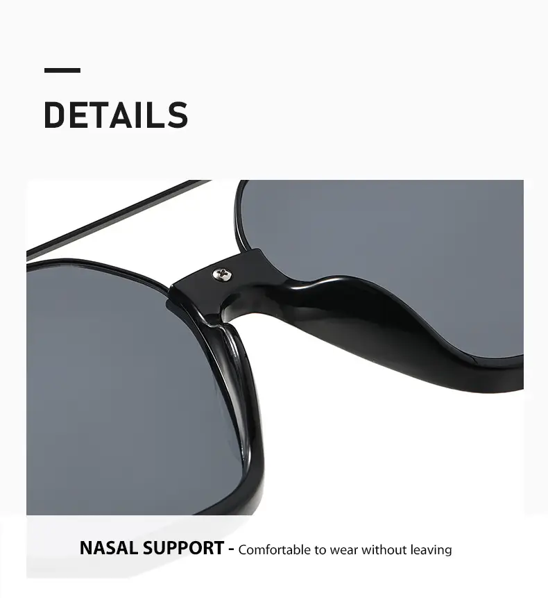 Women's Korean Style Anti-UV Half Frame Sunglasses — feature 18