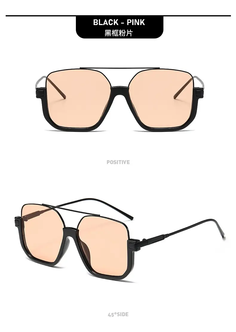 Women's Korean Style Anti-UV Half Frame Sunglasses — feature 24