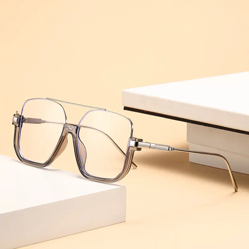 Women's Korean Style Anti-UV Half Frame Sunglasses - Image 10