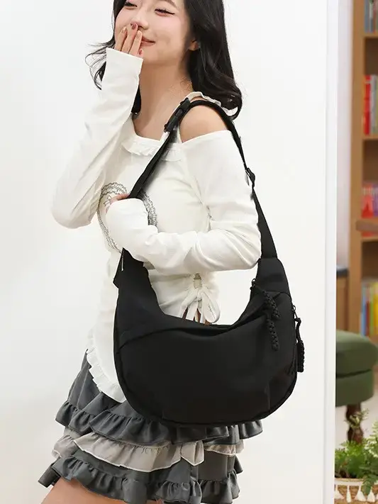 Lightweight Nylon Commuter Bag for Students Women - Image 6