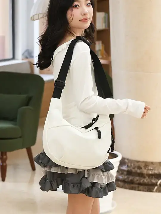 Lightweight Nylon Commuter Bag for Students Women - Image 7