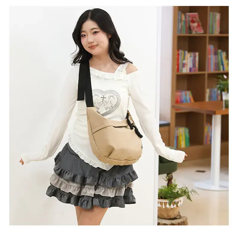 Lightweight Nylon Commuter Bag for Students Women — feature 32